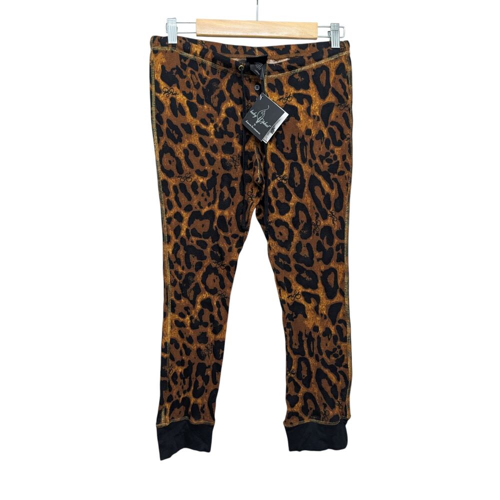 Baby Phat Y2K Animal Print Leopard Sleepwear Capri Pant Low Rise
